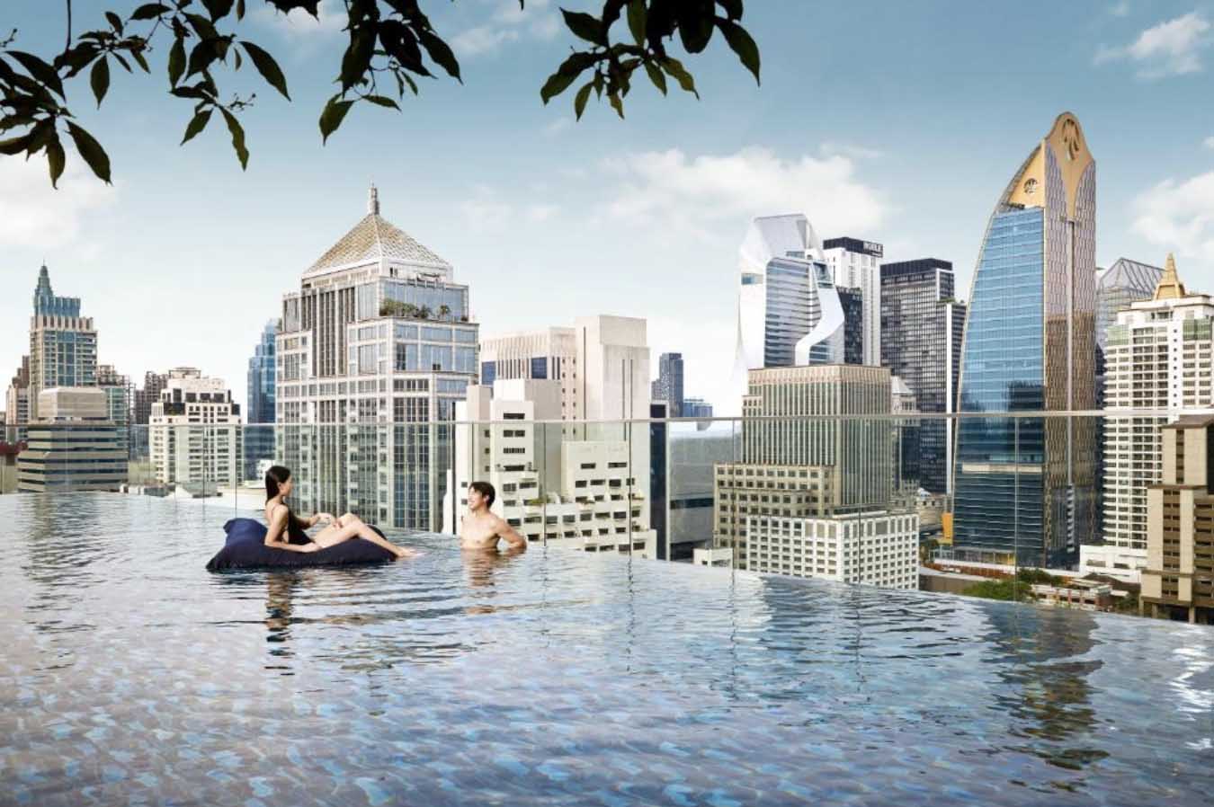 曼谷新浩中央酒店高空無邊際泳池
