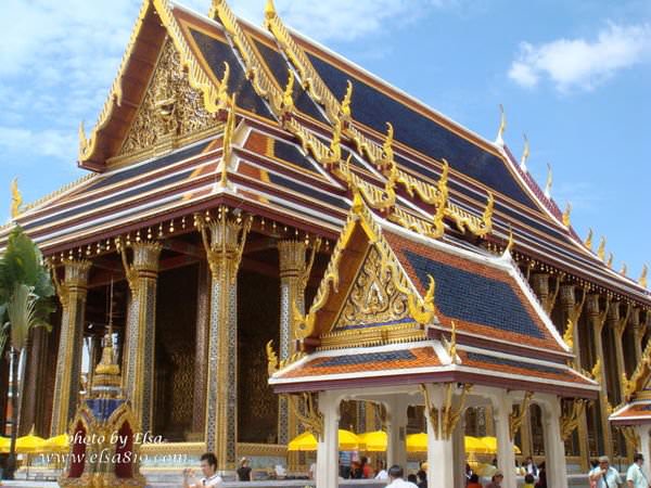 【曼谷旅遊景點】泰國曼谷。大皇宮、玉佛寺、臥佛寺與四面佛許願還願