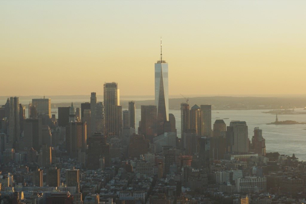 【紐約自由行】Day2 (下) 帝國大厦觀景台的日景到夜景Empire State Building～紐約必去景點！
