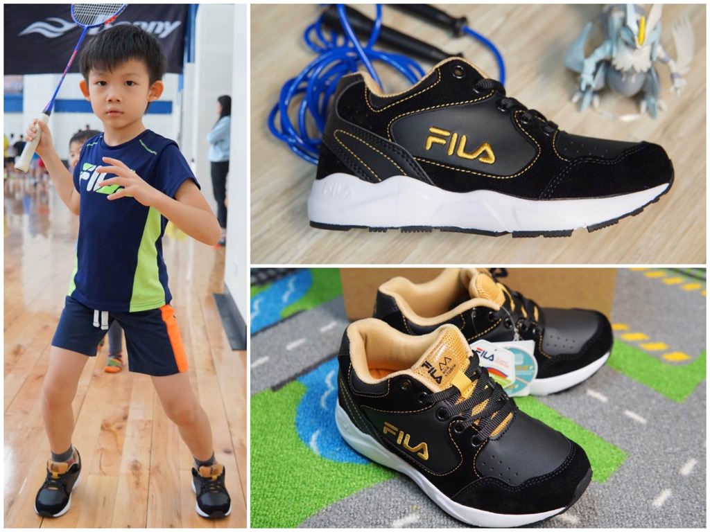 【童鞋推薦分享】FILA Kids 兒童機能運動鞋(足弓支撐鞋墊)新鞋開箱！