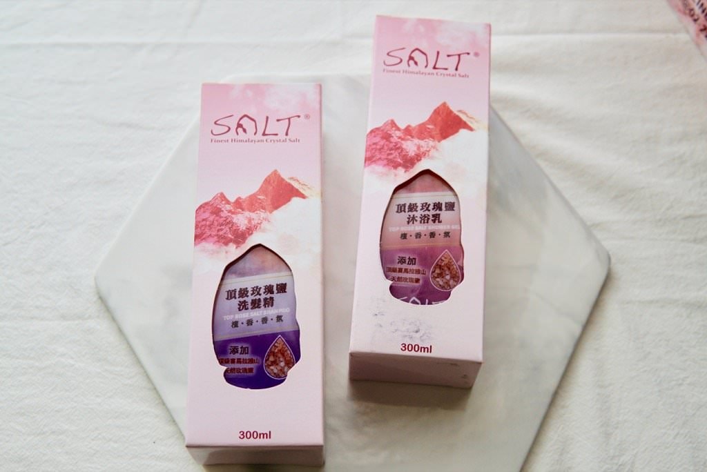 【鹽燈專家－鹽晶王】獨家研發！SALT頂級玫瑰鹽沐浴乳、洗髮精｜檀香香氛洗髮精.沐浴乳推薦