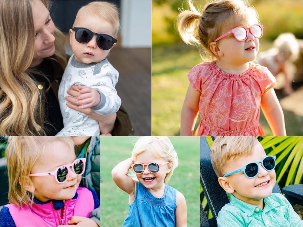 鑰匙孔系列兒童太陽眼鏡搭配參考