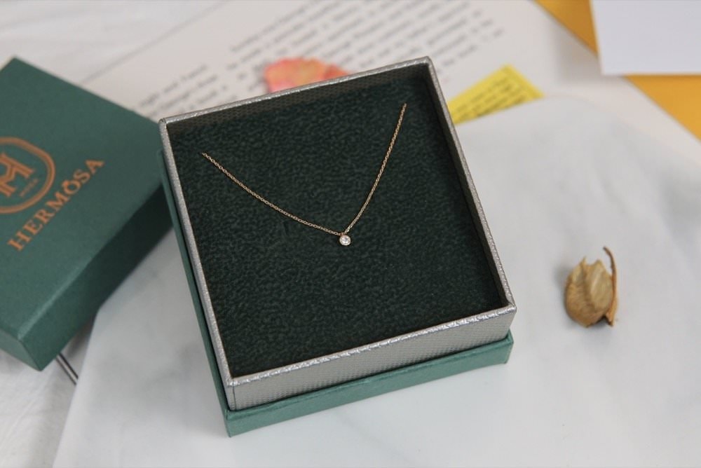 情人節送禮必看!超美Dot 14K鑽石項鍊、14K金配飾手鍊,HERMOSA 艾莫莎質感生活輕珠寶 - 第7張圖 情人節送禮必看!超美Dot 14K鑽石項鍊、14K金配飾手鍊,HERMOSA 艾莫莎質感生活輕珠寶