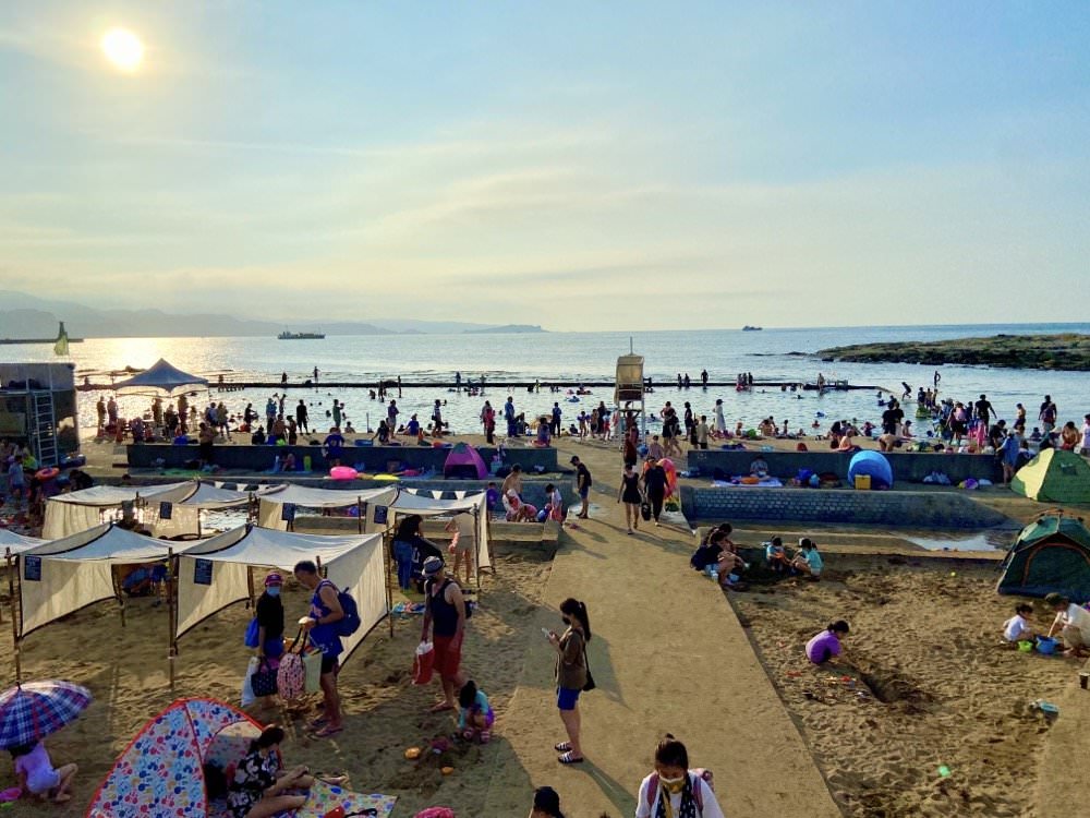 20 基隆和平島公園假日人潮親子玩水玩沙游泳戲水推薦景點