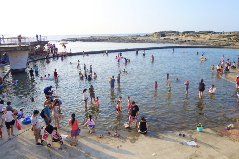 26 基隆和平島公園兒童小池親子玩水玩沙游泳戲水推薦景點