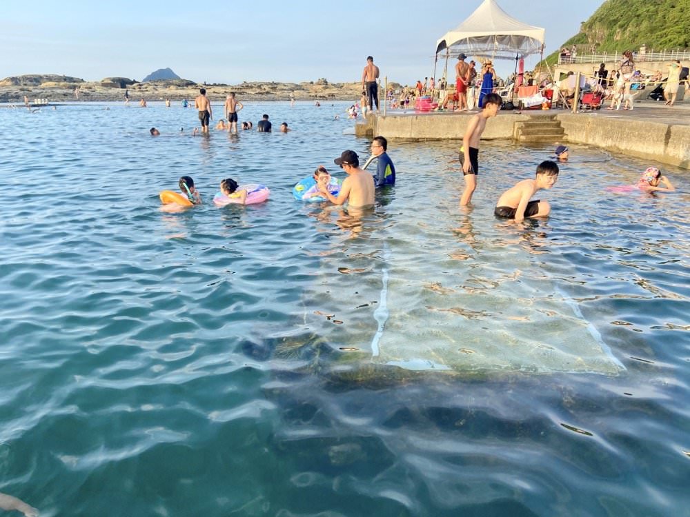 36 基隆和平島公園跳水平台親子玩水玩沙游泳戲水推薦景點