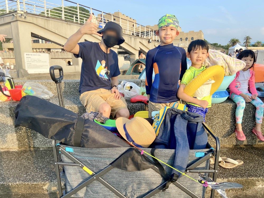 基隆和平島公園｜超棒海水泳池，玩水玩沙、和魚一起游泳～基隆旅遊景點推薦！