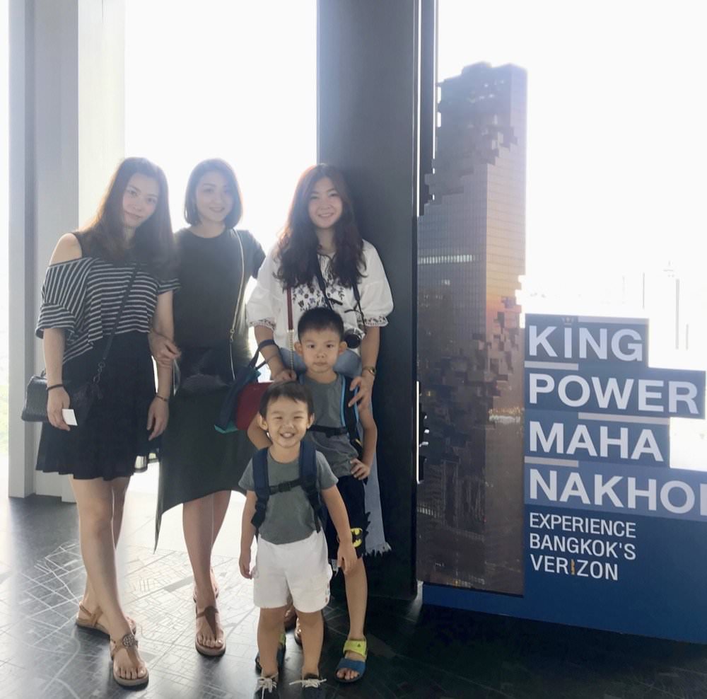 曼谷景點推薦｜王權大京都大廈King Power MahaNakhon(王權瑪哈納功大廈)。透明玻璃天空步道，78樓高空酒吧俯瞰曼谷風景