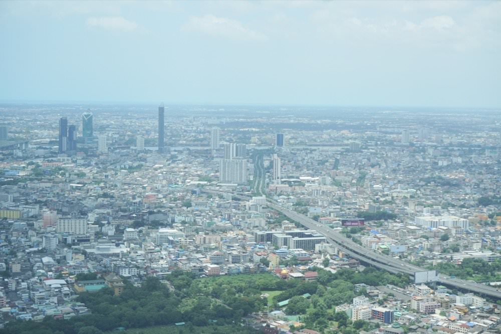 16曼谷大京都大廈King Power MahaNakhon透明玻璃天空步道