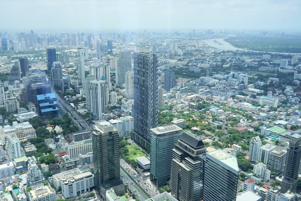 17 曼谷大京都大廈King Power MahaNakhon透明玻璃天空步道