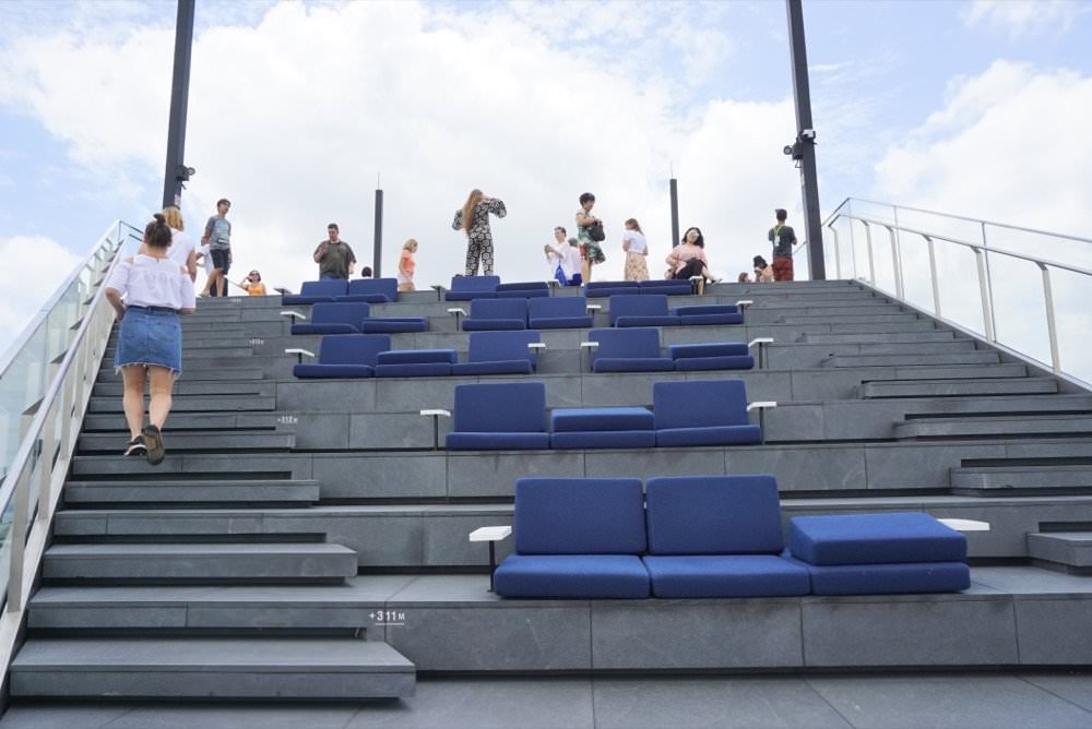 曼谷景點推薦｜王權大京都大廈King Power MahaNakhon(王權瑪哈納功大廈)。透明玻璃天空步道，78樓高空酒吧俯瞰曼谷風景