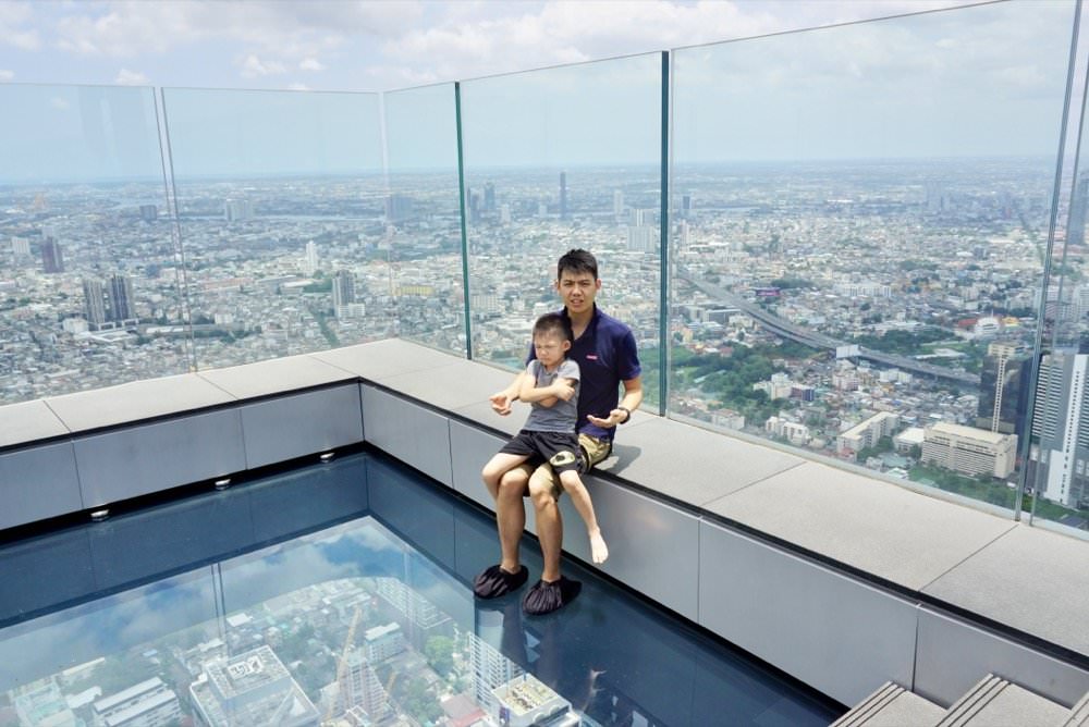 26曼谷大京都大廈King Power MahaNakhon透明玻璃天空步道