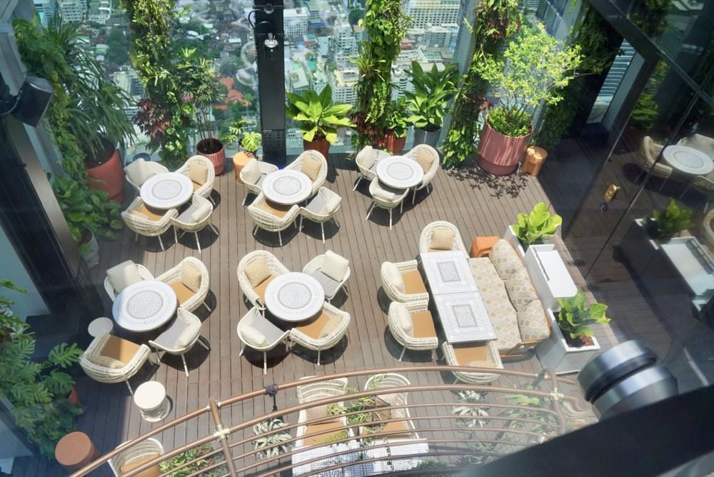 曼谷景點推薦｜王權大京都大廈King Power MahaNakhon(王權瑪哈納功大廈)。透明玻璃天空步道，78樓高空酒吧俯瞰曼谷風景