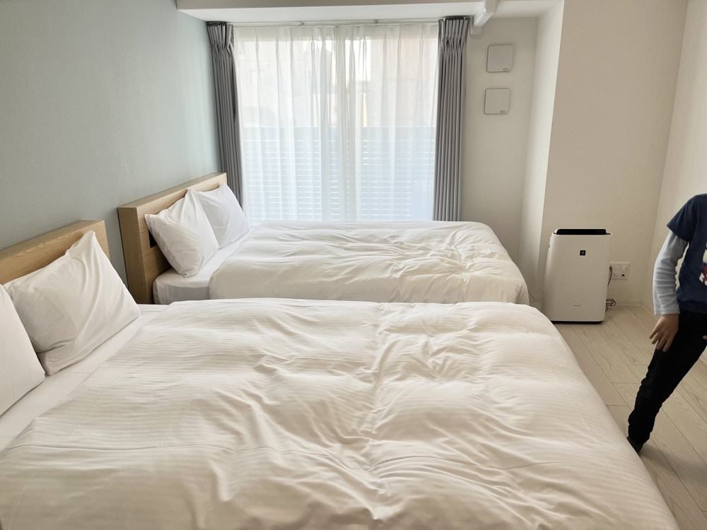 大阪公寓式飯店推薦｜難波南3號艾思利德飯店ESLEAD HOTEL NAMBA SOUTH 3，近地鐵平價4人家庭房