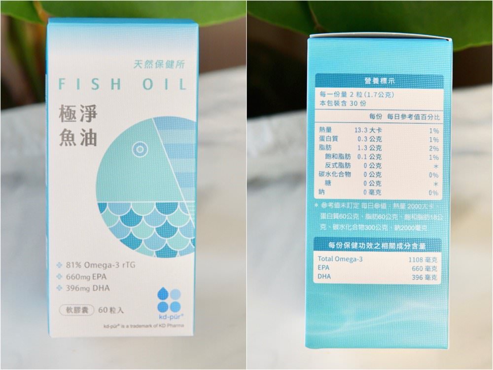 魚油推薦－天然保健所極淨魚油，81% rTG型式好吸收高劑量魚油！天然純淨無異味