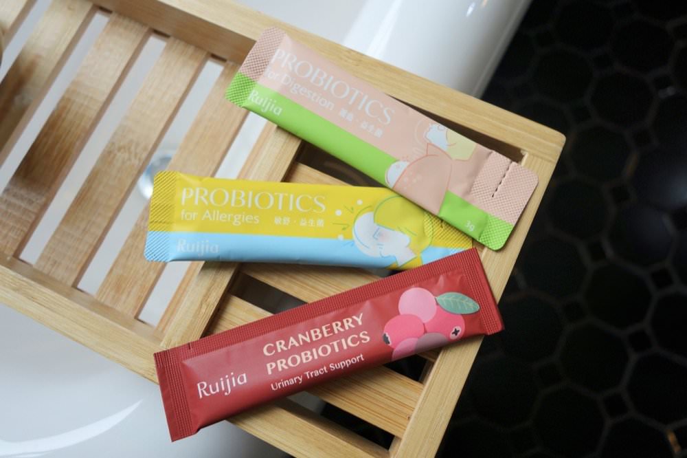 益生菌推薦｜Ruijia露奇亞孩童益生菌組-消化益生菌・優舒益生菌・蔓越莓益生菌，專利母乳培養菌株有感推薦！
