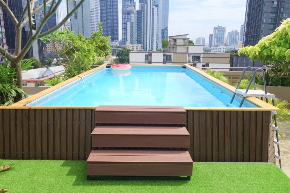 曼谷飯店推薦｜卡拉羅姆飯店KaRaARom Hotel文青設計質感平價飯店(近BTS通羅站)，附頂樓泳池.健身房.撞球檯.洗衣機！