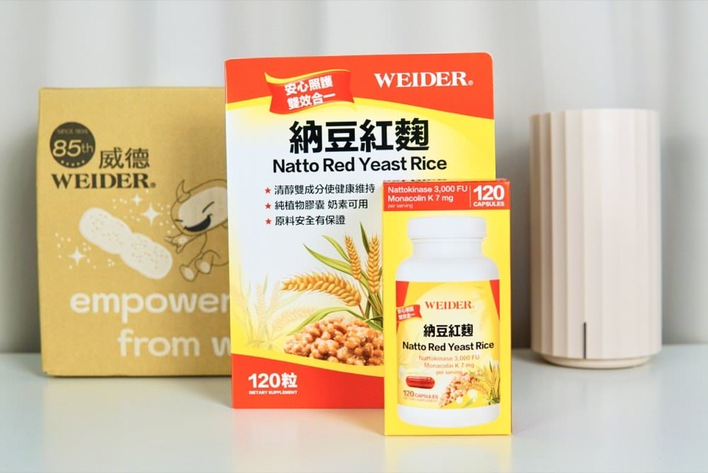 WEIDER威德納豆紅麴-中年族群必備!清醇雙效循環配方,啟動順暢力,打造精彩人生 - 第4張圖 WEIDER威德納豆紅麴-中年族群必備!清醇雙效循環配方,啟動順暢力,打造精彩人生