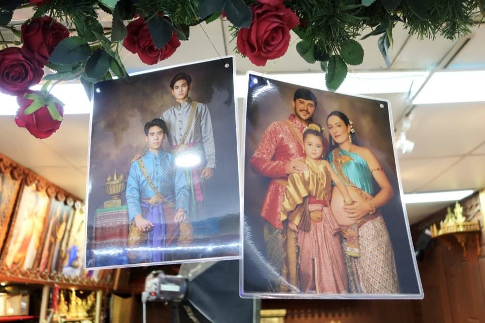 曼谷【泰服租借拍攝】Thai Style Studio｜傳統服飾變身泰劇人物！MBK Center室內攝影棚