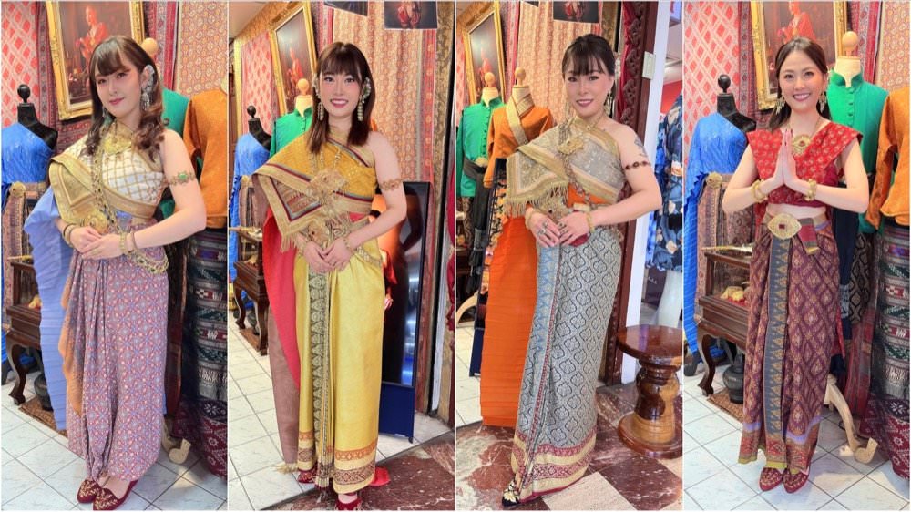 曼谷【泰服租借拍攝】Thai Style Studio｜傳統服飾變身泰劇人物！MBK Center室內攝影棚