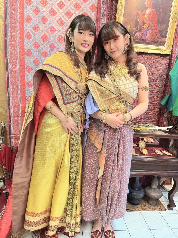 曼谷【泰服租借拍攝】Thai Style Studio｜傳統服飾變身泰劇人物！MBK Center室內攝影棚