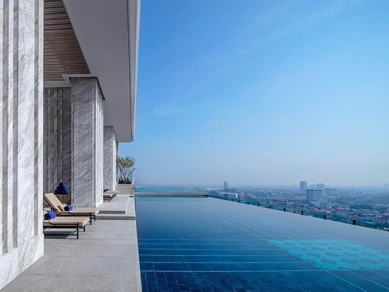 曼谷137柱公寓 137 Pillars Residences Bangkok 無邊際泳池