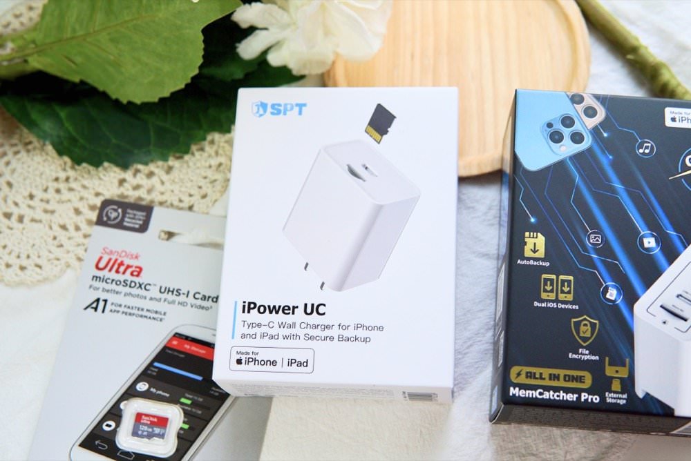 備份豆腐頭推薦 | SPT 回憶補手iPower Pro Max開箱&優惠團購(包含MemCatcher Pro 65W快充備份)