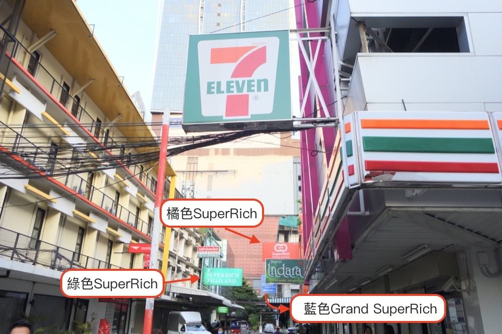 13 曼谷換泰銖 BTS Chit lom奇隆站匯率最好綠色SuperRich換錢所｜橘色SuperRich、藍色Grand SuperRich都在這！