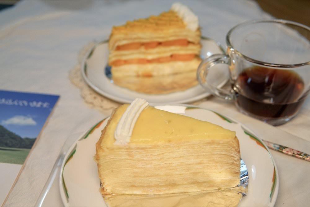 台中蛋糕推薦｜2度C NiGuo倪菓手作千層蛋糕，30層以上超好吃芋頭千層、新鮮芒果蛋糕｜台中公益路美食甜點