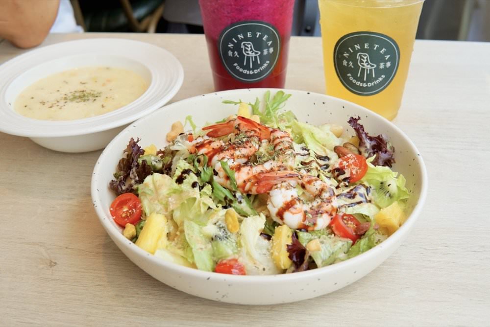 食久。茶事｜台中大里美食-超美玻璃貨櫃屋咖啡廳、美味下午茶｜台中餐廳推薦