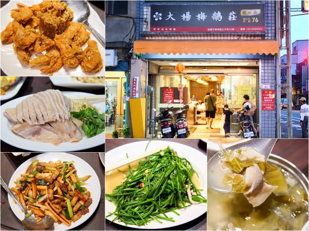 客家餐廳推薦【大楊梅鵝莊】26年楊梅創始老店新裝潢!必點鵝肉、咖哩軟殼蟹,還有超多好吃客家菜!
