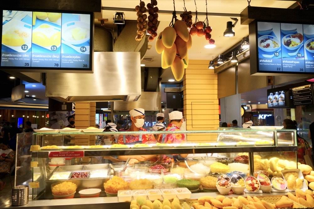 曼谷旅遊｜Terminal 21百貨公司【Pier 21】平價美食廣場推薦！打拋飯只要30泰銖