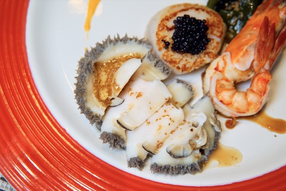 明水然松山慶城店｜台北無菜單鐵板燒餐廳推薦−新鮮龍蝦、鮑魚、菲力牛排必吃美味饗宴！慶生約會好店連藝人、名人都來這吃！