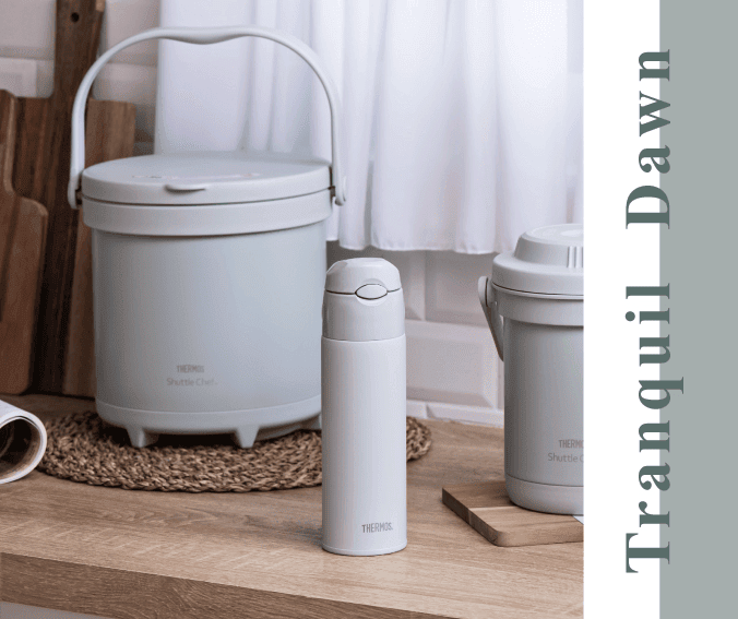 膳魔師保溫瓶FHL-551開箱！超美又實用的保溫保冷瓶，單手一觸即開、超方便不銹鋼內膽！