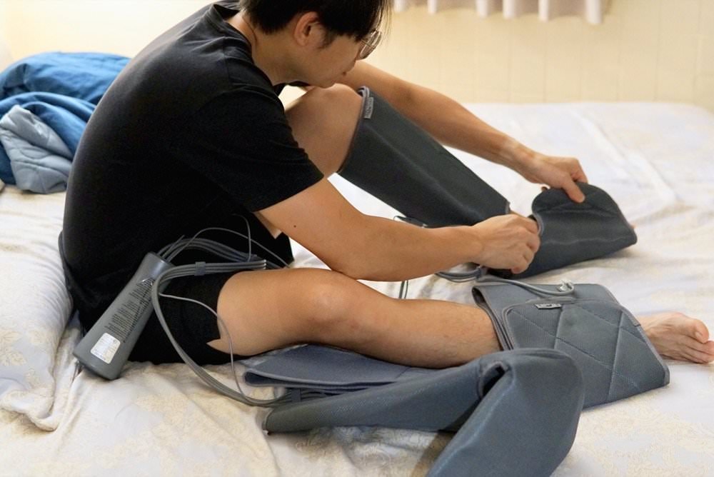 RENPHO全腿溫熱舒壓按摩機－極致放鬆腿部的最佳按摩器！開箱實用評價心得