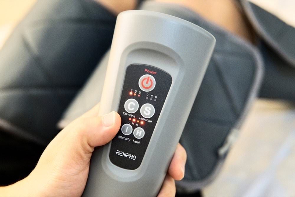 RENPHO全腿溫熱舒壓按摩機－極致放鬆腿部的最佳按摩器！開箱實用評價心得