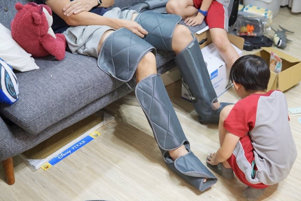 RENPHO全腿溫熱舒壓按摩機－極致放鬆腿部的最佳按摩器！開箱實用評價心得