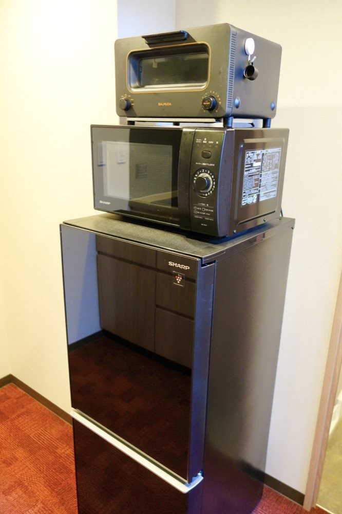 京都公寓式飯店推薦｜京都車站附近【京都七條堀川曼迪高級公寓飯店】和式四人房、上下舖家庭房設備齊全附廚房.洗衣機.烤箱.微波爐.冰箱冷凍庫MONday Apart Premium Kyoto Shichijo Horikawa