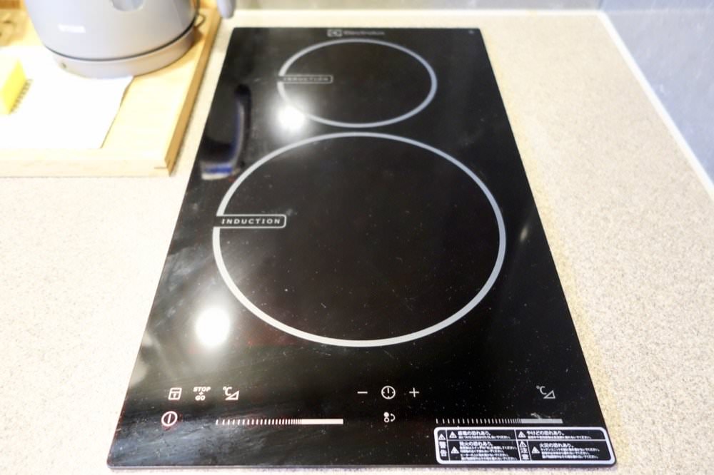 京都公寓式飯店推薦｜京都車站附近【京都七條堀川曼迪高級公寓飯店】和式四人房、上下舖家庭房設備齊全附廚房.洗衣機.烤箱.微波爐.冰箱冷凍庫MONday Apart Premium Kyoto Shichijo Horikawa