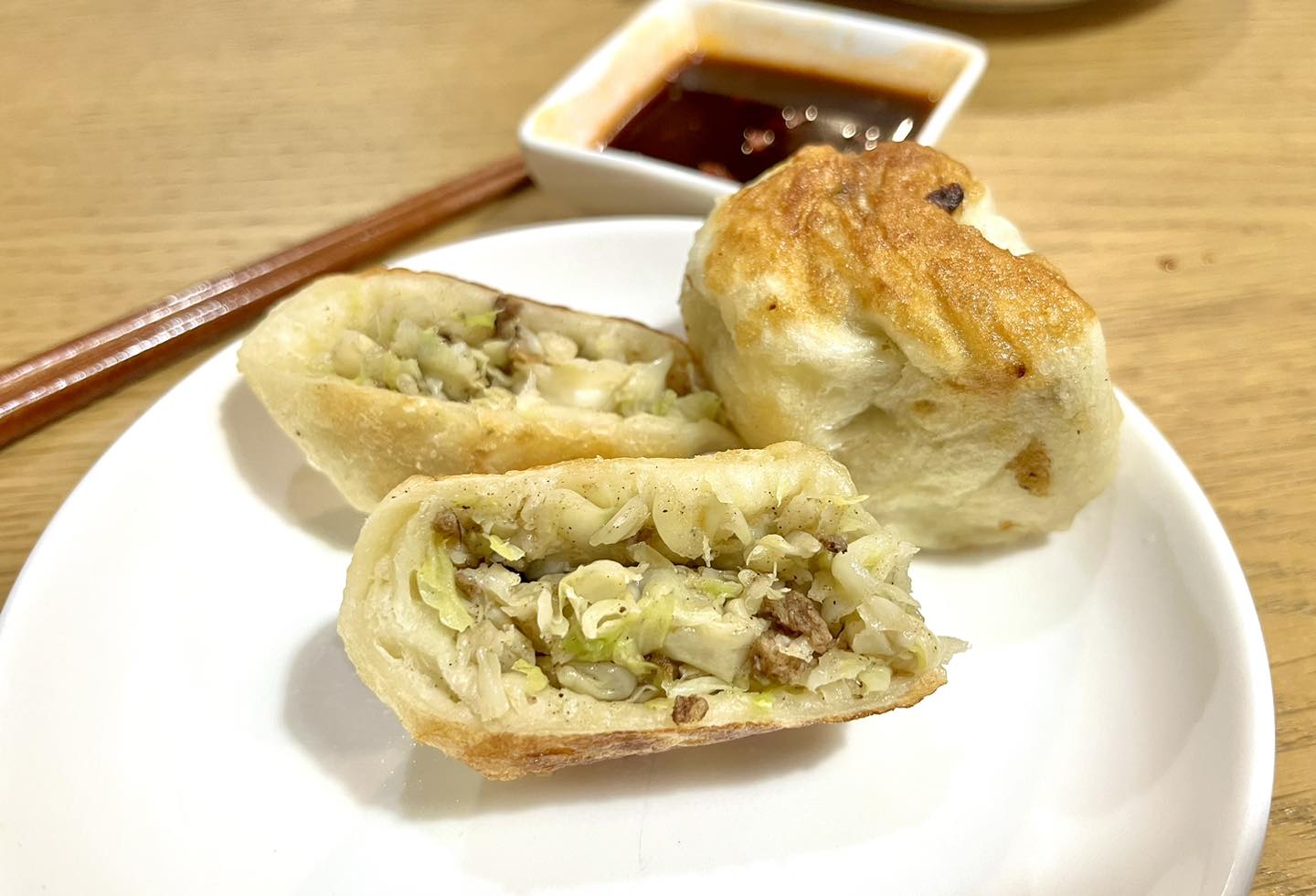 中壢水煎包推薦｜中央西路無名水煎包，飄香50年的在地好味道