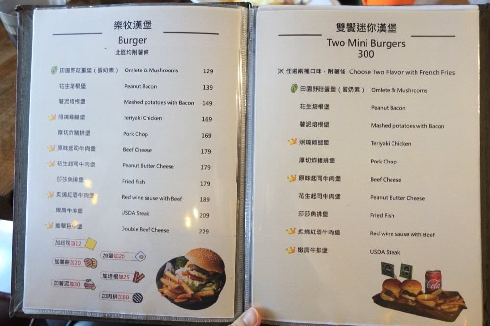 【LOMO Cafe 樂牧樂食所】美式漢堡、義式料理餐廳，中壢不限時咖啡廳推薦！