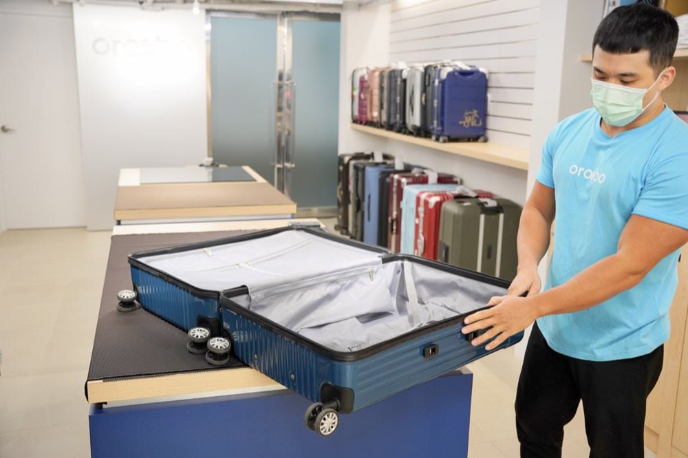 【台北行李箱維修推薦】奧旅博oroobo行李箱維修！線上預約行李箱修理，價格透明技術好！內湖體驗中心維修實際經驗