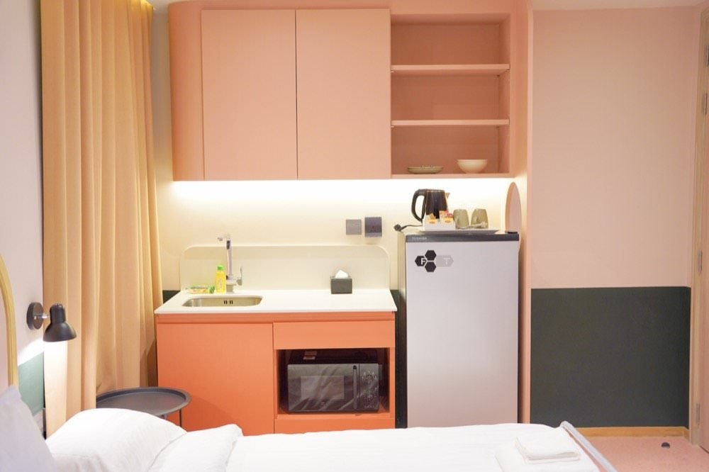 【曼谷飯店推薦】2023新開幕曼谷飯店The Quarter Ratchathewi by UHG拉差貼威四分之一飯店，夢幻網美風、地點方便近BTS！