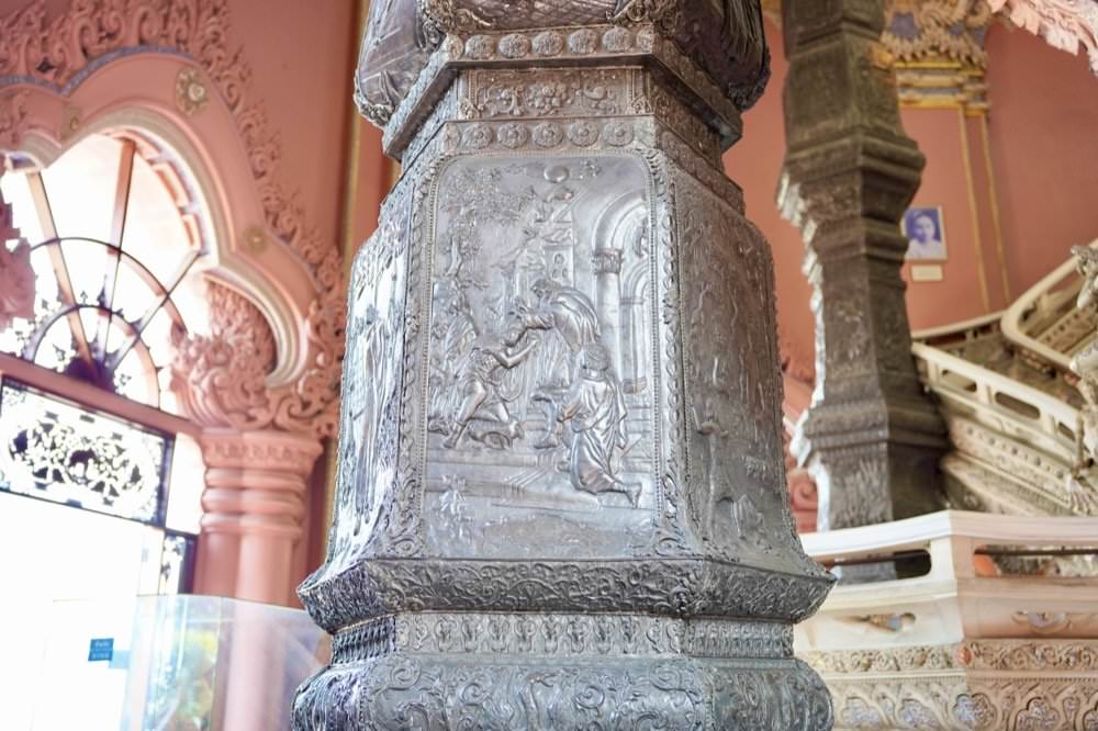 【曼谷景點推薦】三頭象神博物館The Erawan Museum。超美粉紅建築巨大三頭象地標！曼谷超夯網美景點交通、門票、許願拜拜攻略分享！