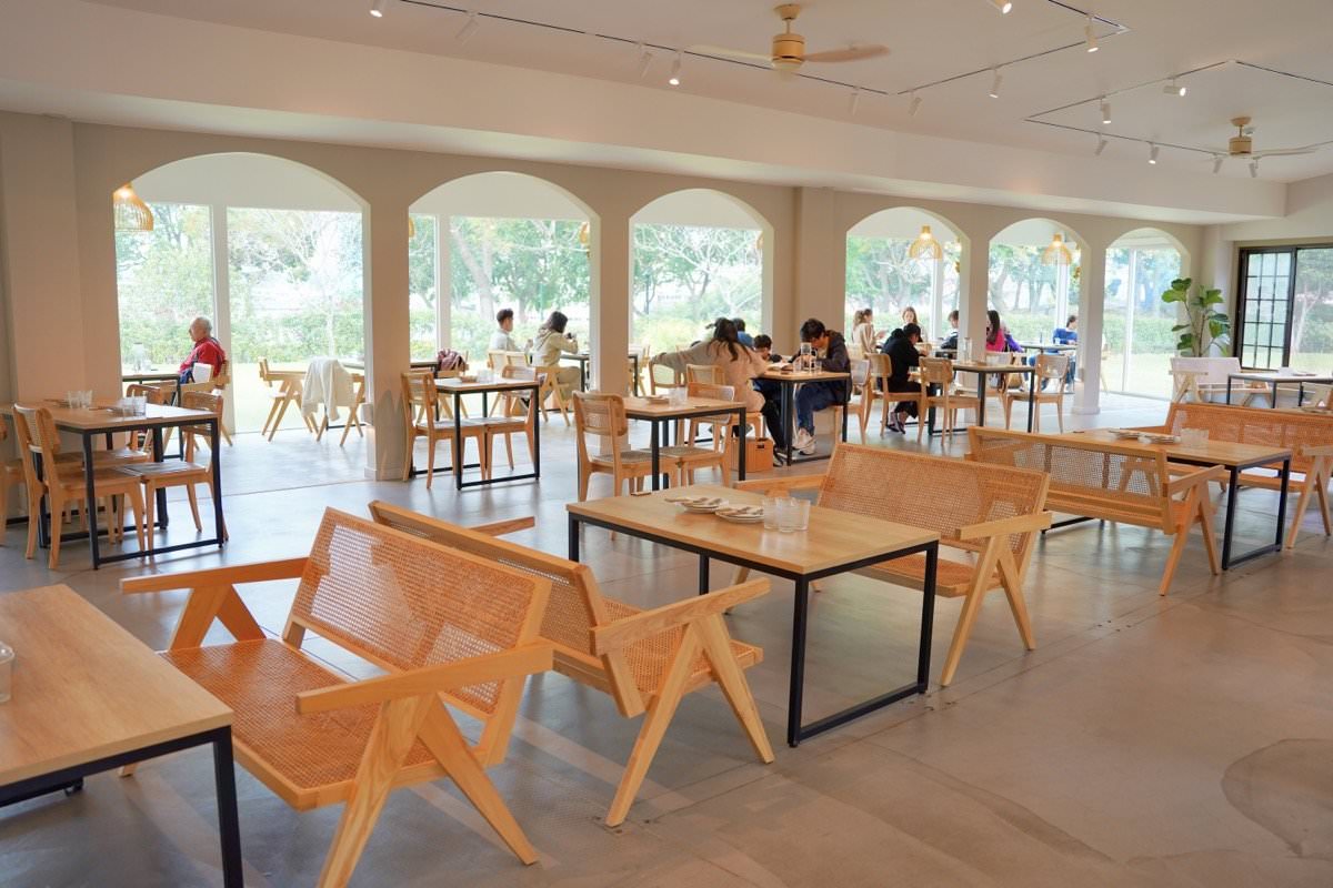桃園咖啡廳推薦【The畔cafe&dining】龍潭大池旁超美餐廳，絕美場景好拍照，餐點擺盤美又好吃！