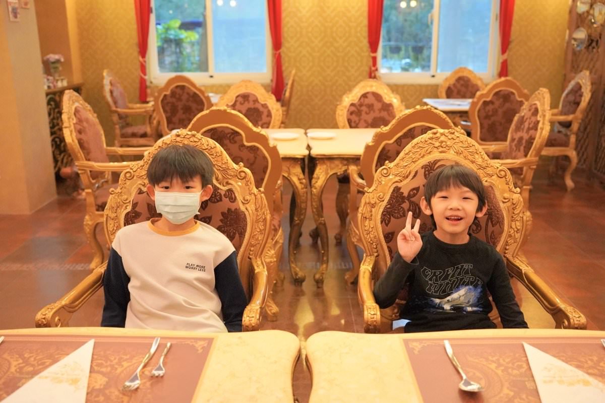 【南投住宿推薦】歐莉葉荷城堡民宿餐廳。埔里超美歐式莊園城堡，一泊二食度假去！
