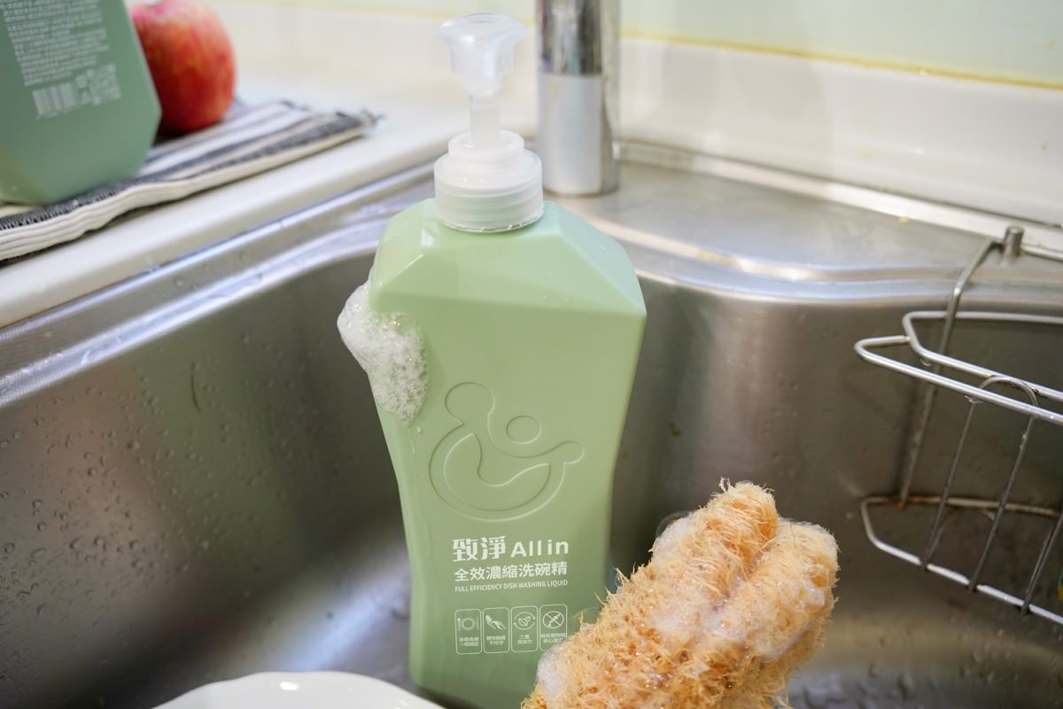 【致淨All in】超長效抗菌洗衣精、一滴去油洗碗精推薦！清爽自然不殘留，家庭洗滌必備好物！