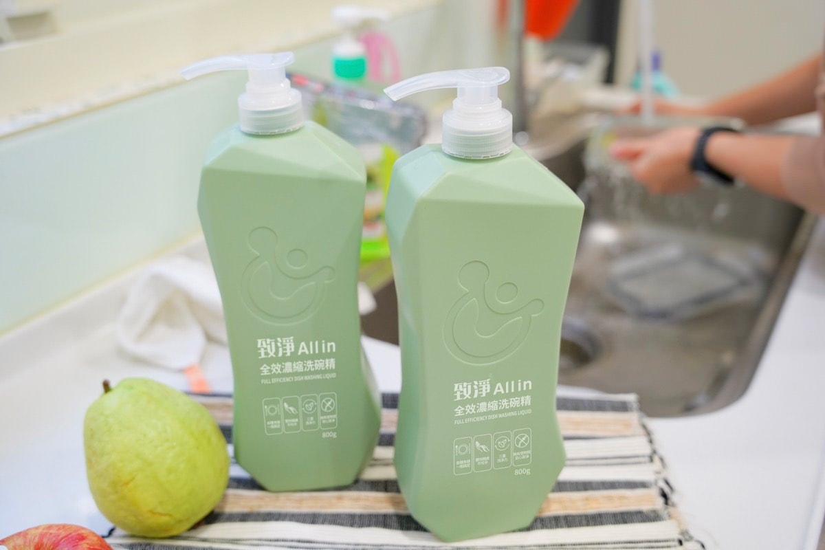 【致淨All in】超長效抗菌洗衣精、一滴去油洗碗精推薦！清爽自然不殘留，家庭洗滌必備好物！