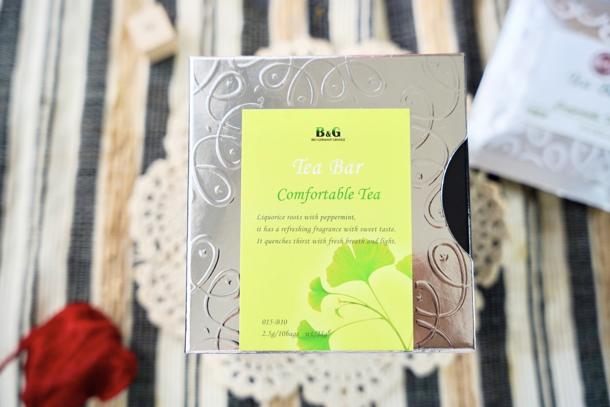 無咖啡因茶飲推薦【B&G 德國農莊】養生草本茶，好喝零負擔的晚安花茶、冰釀蘋果茶、舒福茶