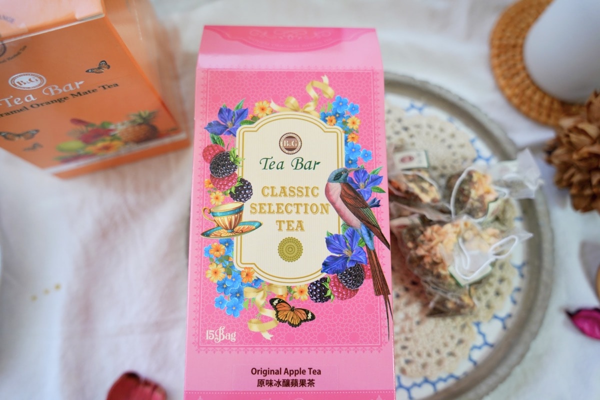 無咖啡因茶飲推薦【B&G 德國農莊】養生草本茶，好喝零負擔的晚安花茶、冰釀蘋果茶、舒福茶